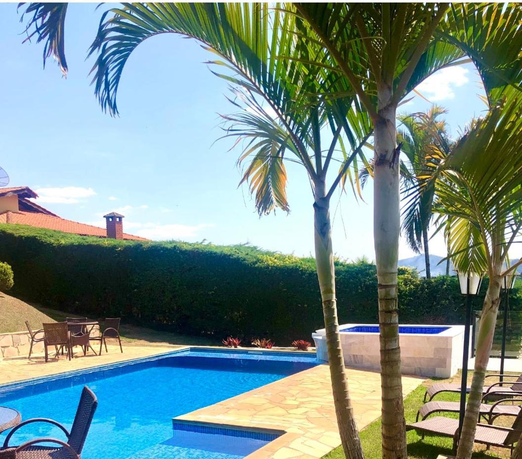 Chacara Tha&Thi Cond Fechado Wi Fi Spa E Pisc Aquececimento Solar Bom Jesus dos Perdões Dış mekan fotoğraf